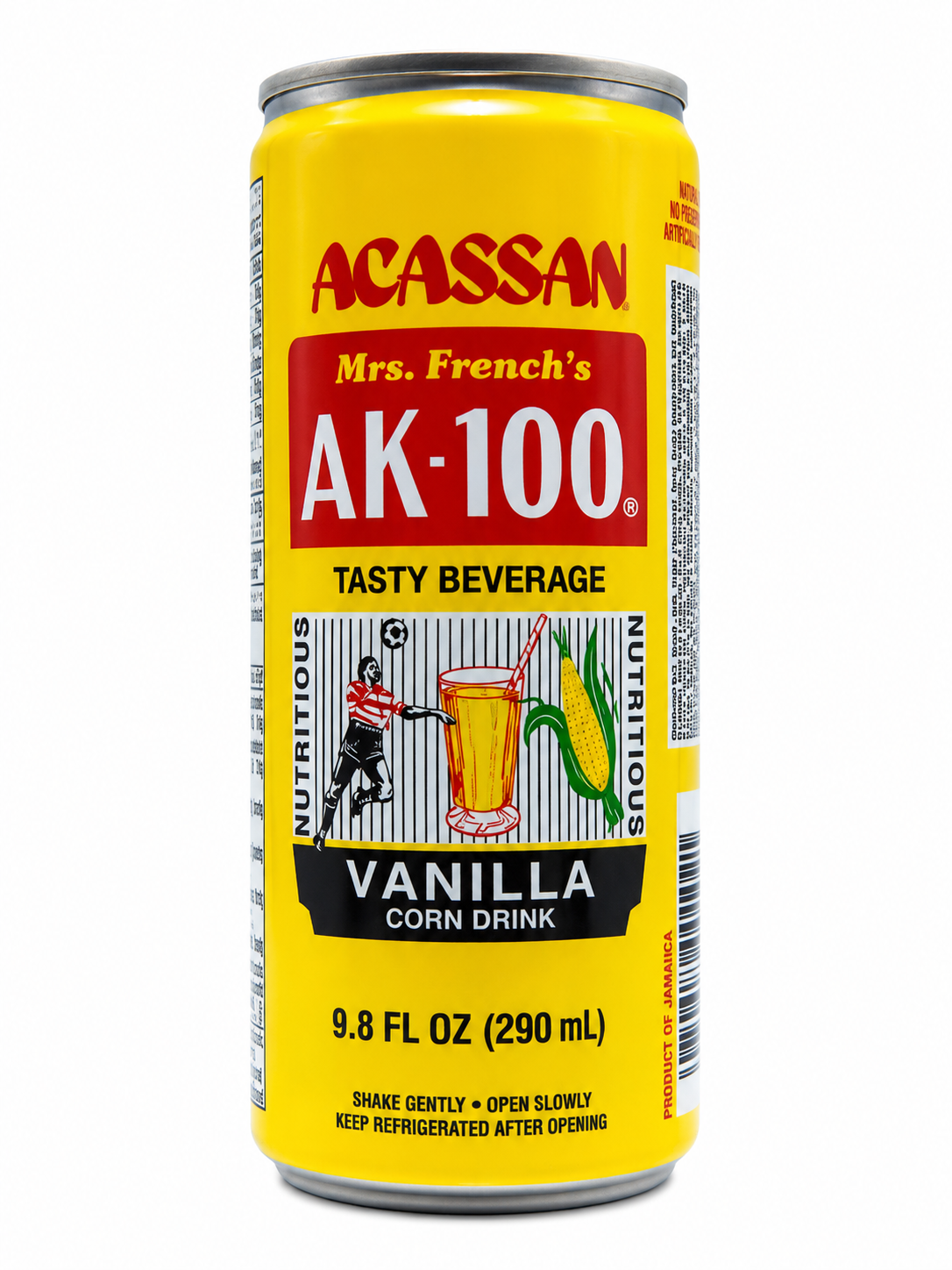 Acassan Mrs. French's AK-100 Vanilla Corn Drink