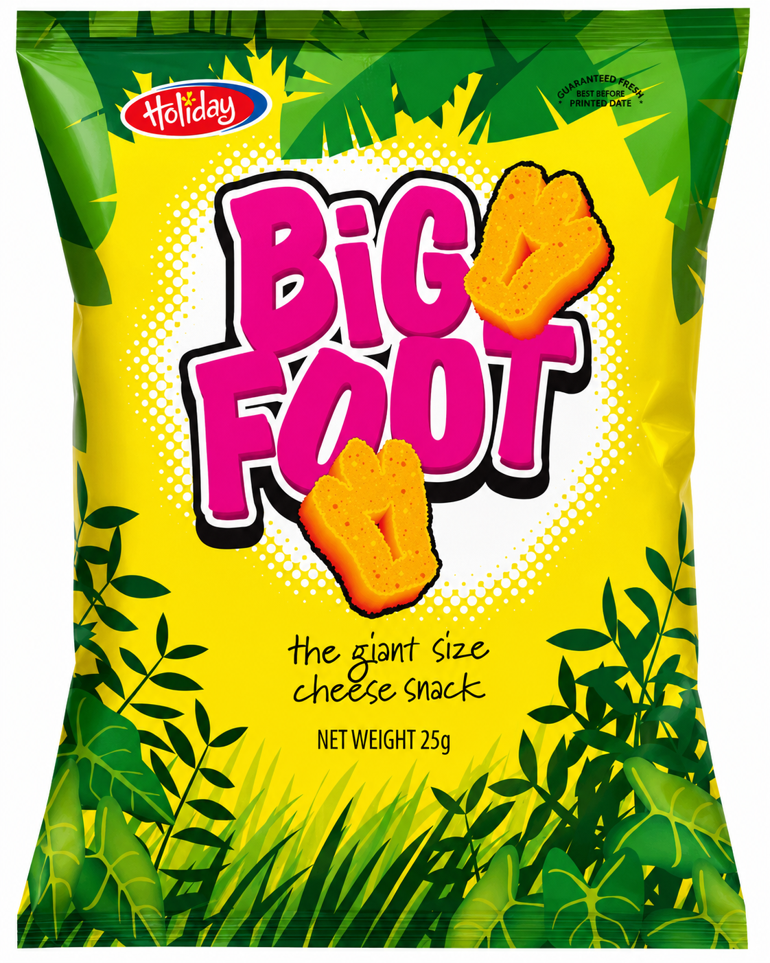 Holiday Big Foot Cheese Snack