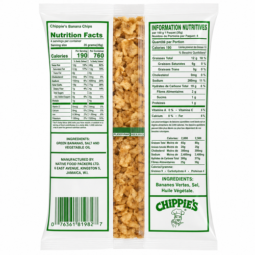 Chippies Banana Chips 5 oz