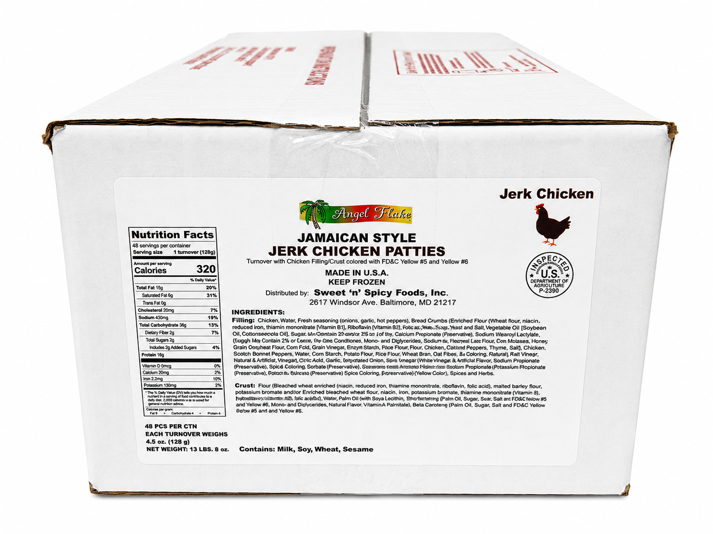 Jamaican Style Jerk Chicken Patties