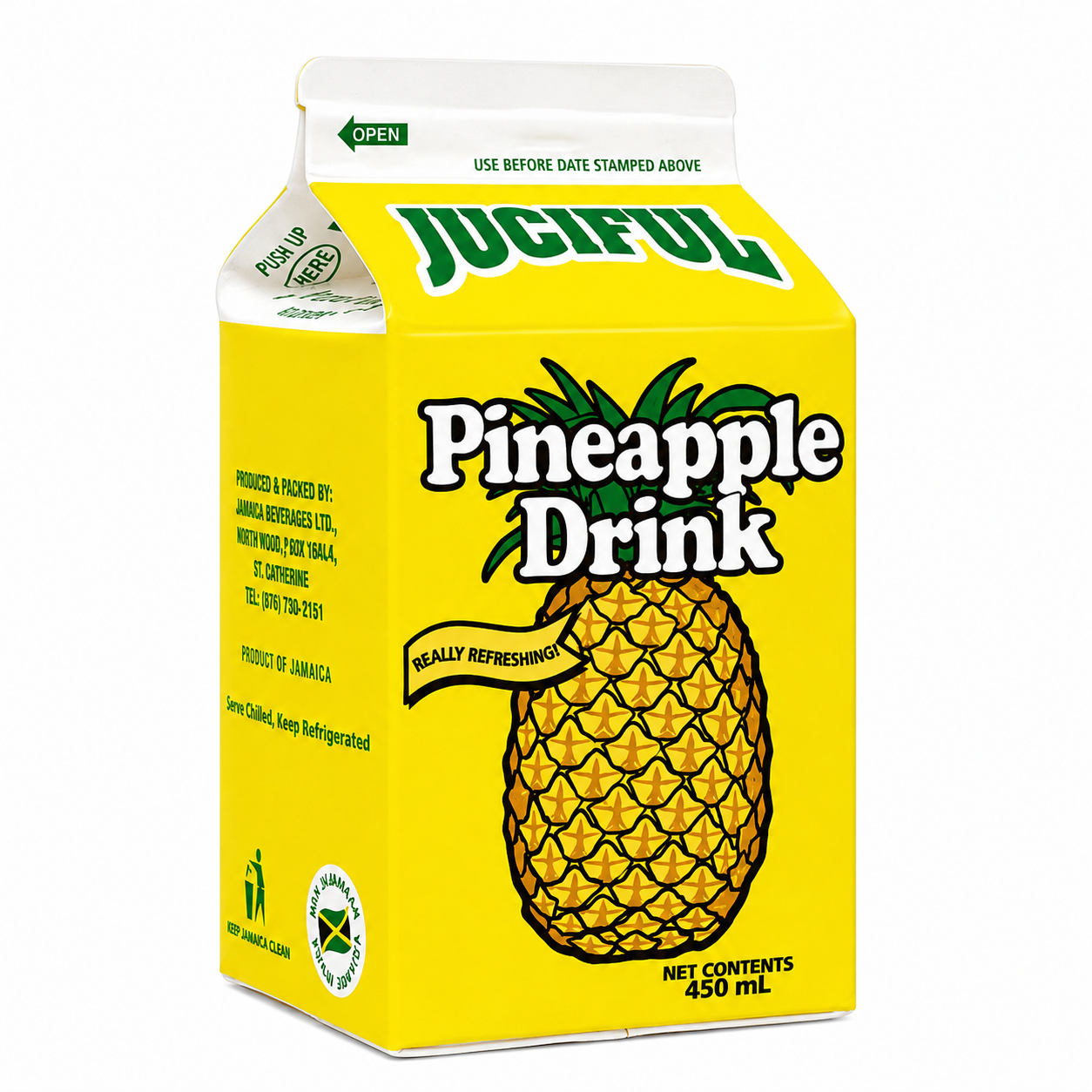 Juciful Pineapple Box Drink 450 ml