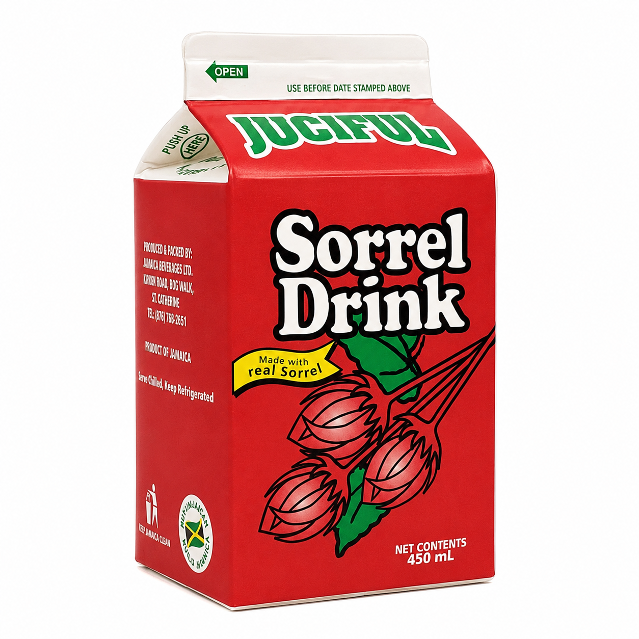 Juciful Sorrel Box Drink 450 ml