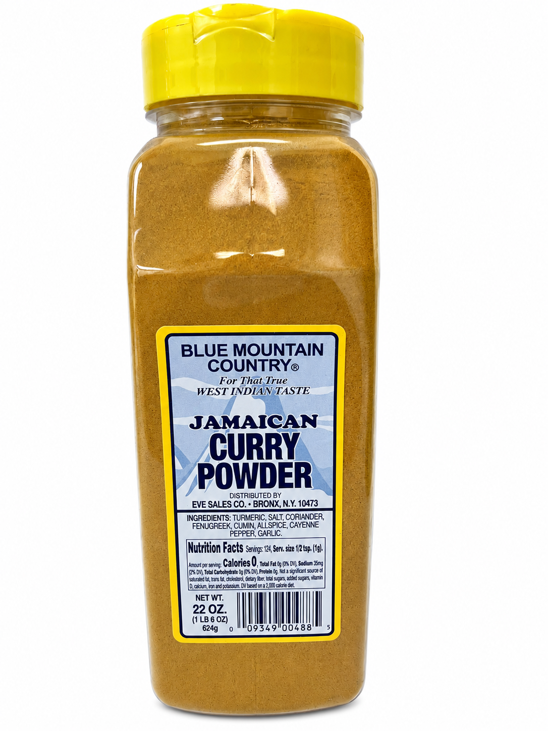 Blue Mountain Country Jamaican Mild Curry Powder 22 oz