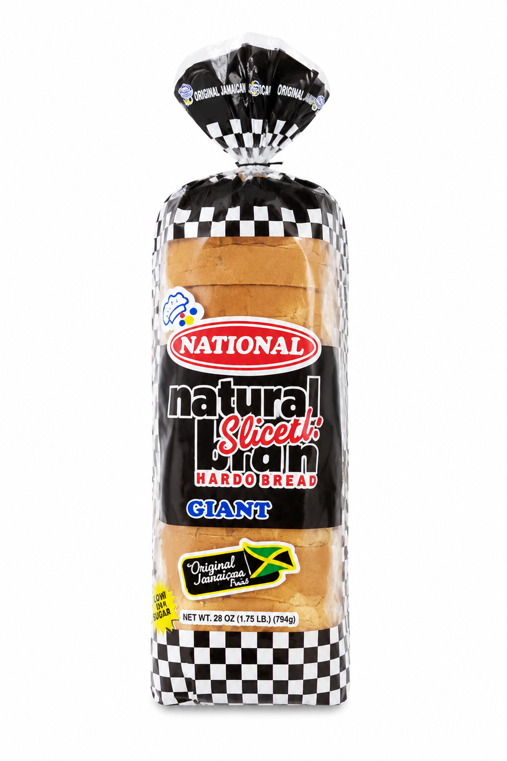 National Giant Hardo Sliced Bran Bread