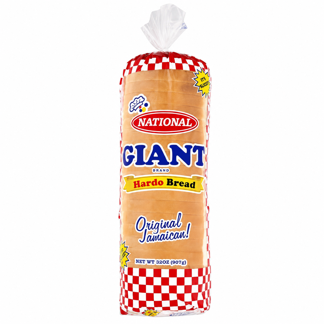 National Giant Hardo Sliced White Bread