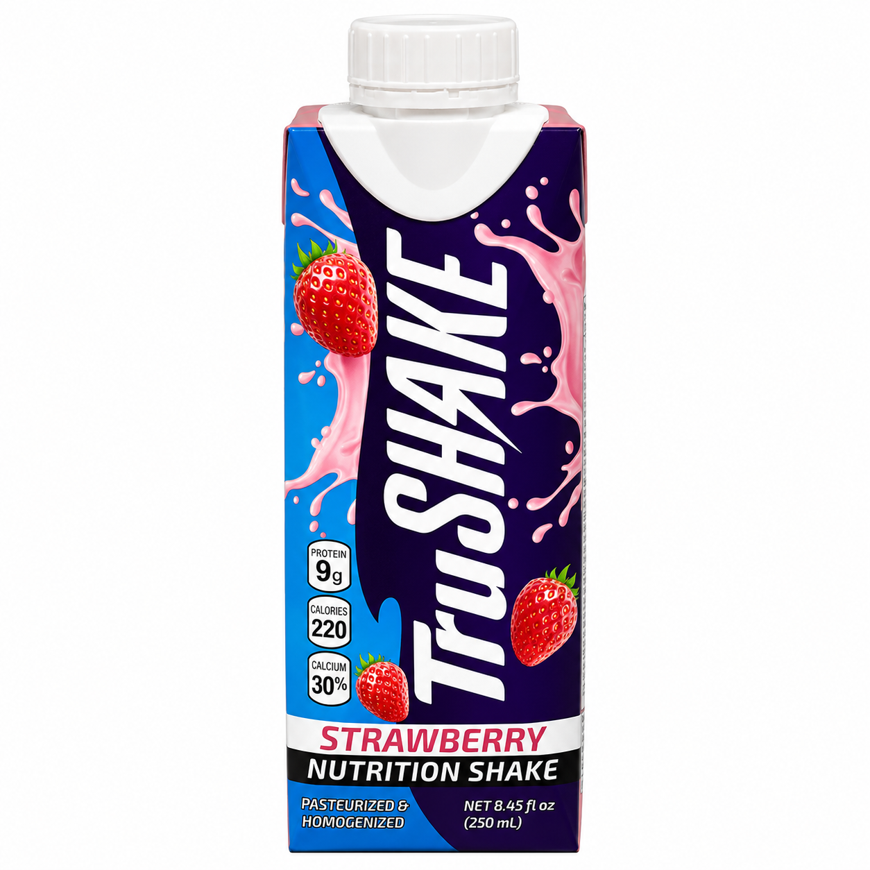 TruShake Strawberry Nutritional Shake 250 ml